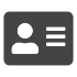 address card icon small